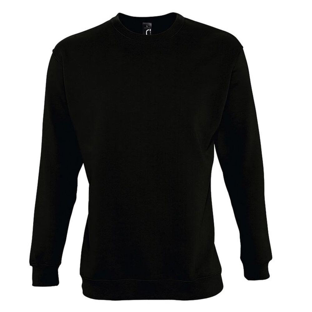 SOLS Unisex Supreme Sweatshirt / Black